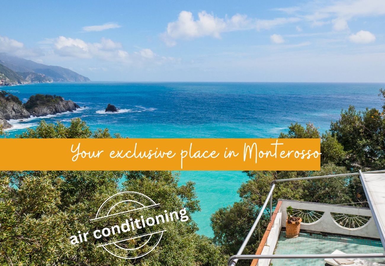Villa a Monterosso al Mare - Villa Tanca with AC, Terrace & Views