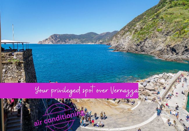 Appartamento a Vernazza - Casa Teresa with AC and Sea View Balcony