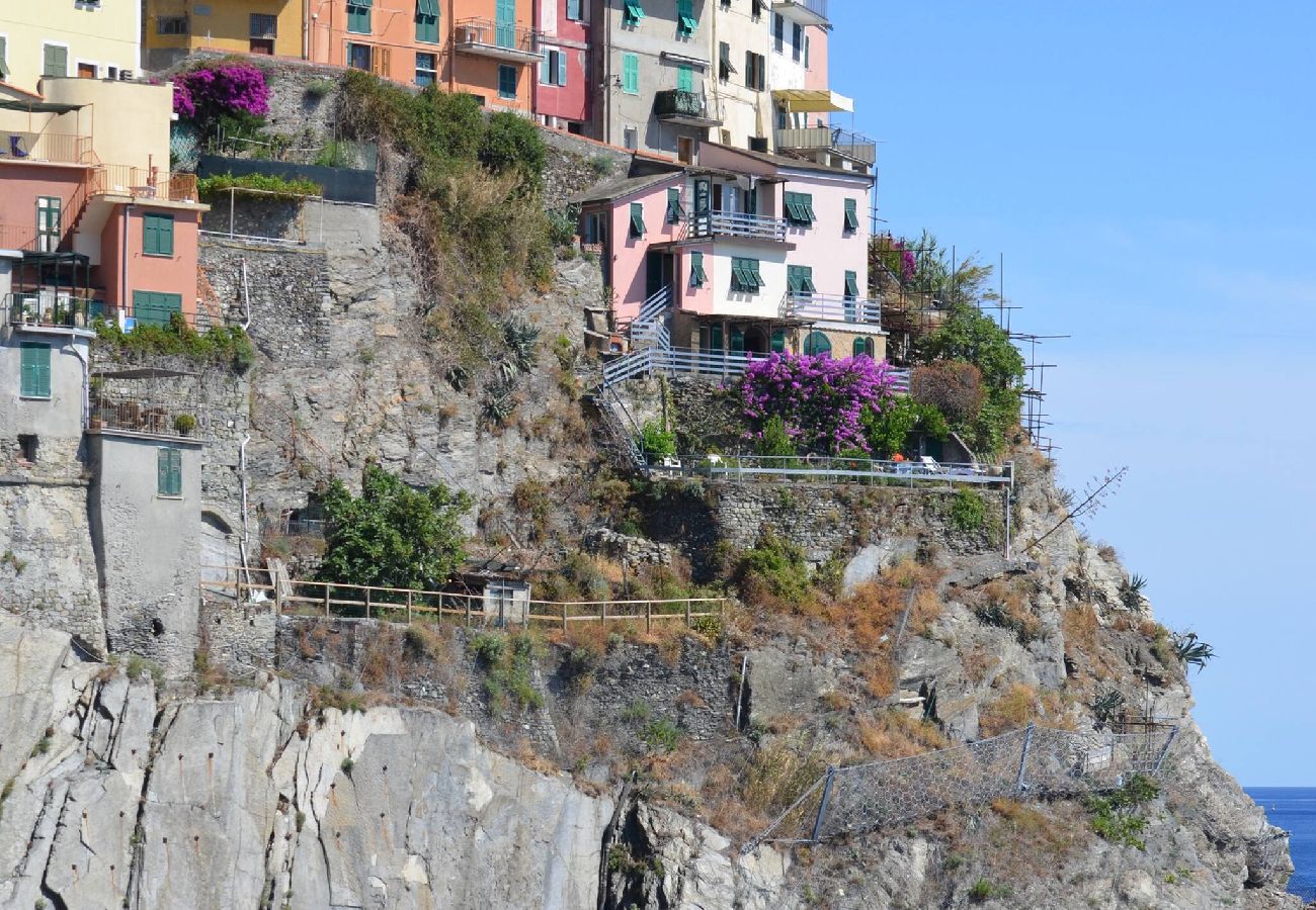 Appartamento a Manarola - La Lampara Sea View Terrace Apartment with AC