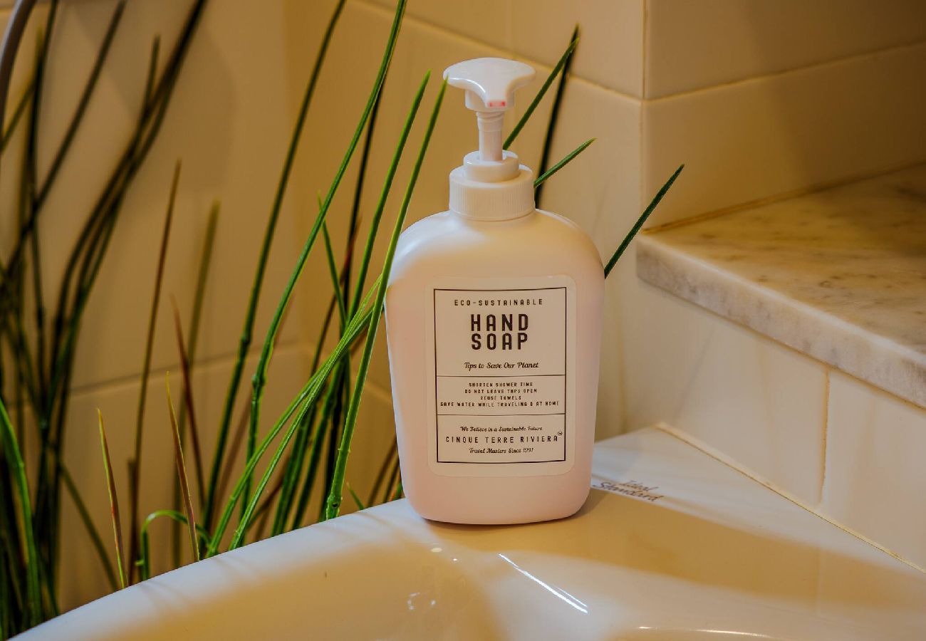 Appartamento a Manarola - La Lampara Sea View Terrace Apartment with AC