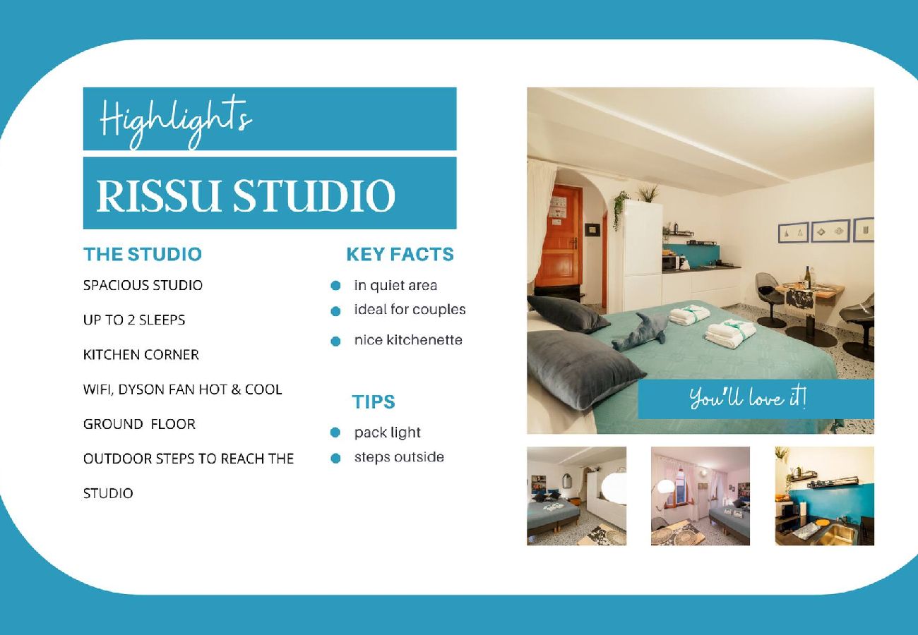 Studio a Vernazza - Rissu Comfortable Village Life  Studio