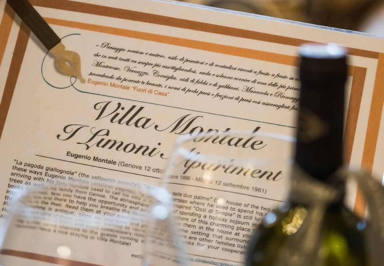 Appartamento a Monterosso al Mare - Villa Montale Historical Apartment I Limoni