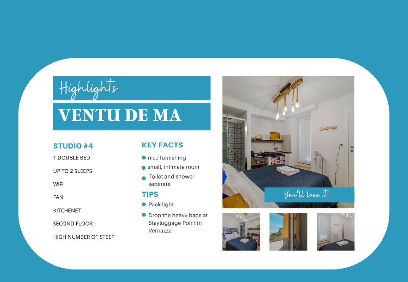 Affitto per camere a Vernazza - Ventu de Ma Tiny Room