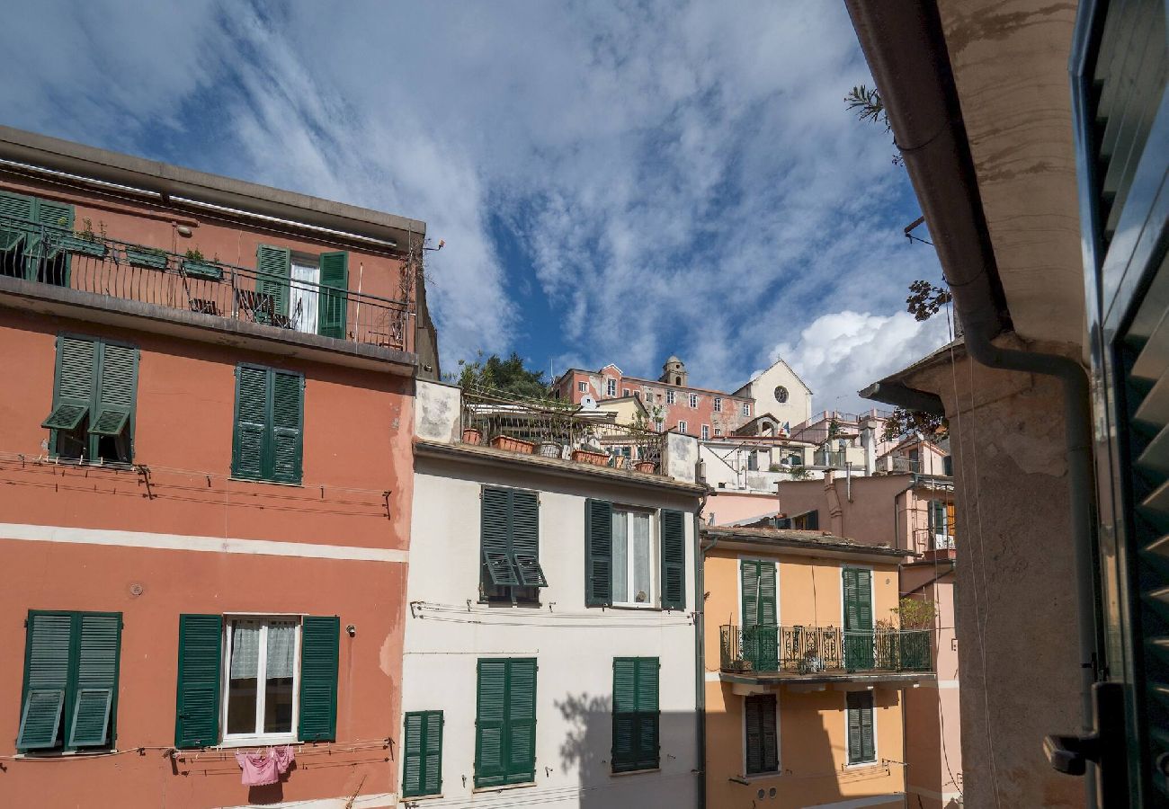 Appartamento a Vernazza - Recanissu Apartment with Balcony & AC