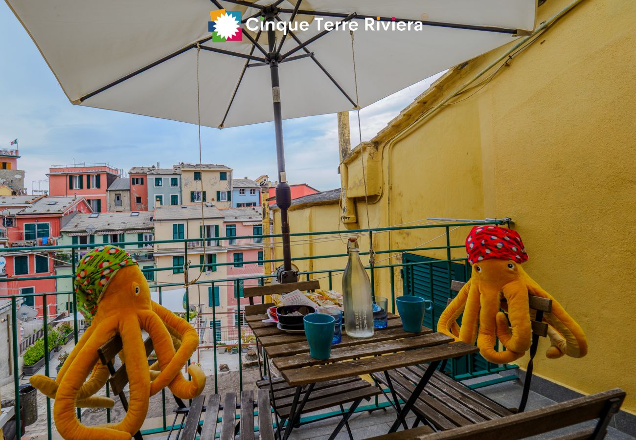 Appartamento a Vernazza - Ca´ Bea Apartment with AC and Terrace