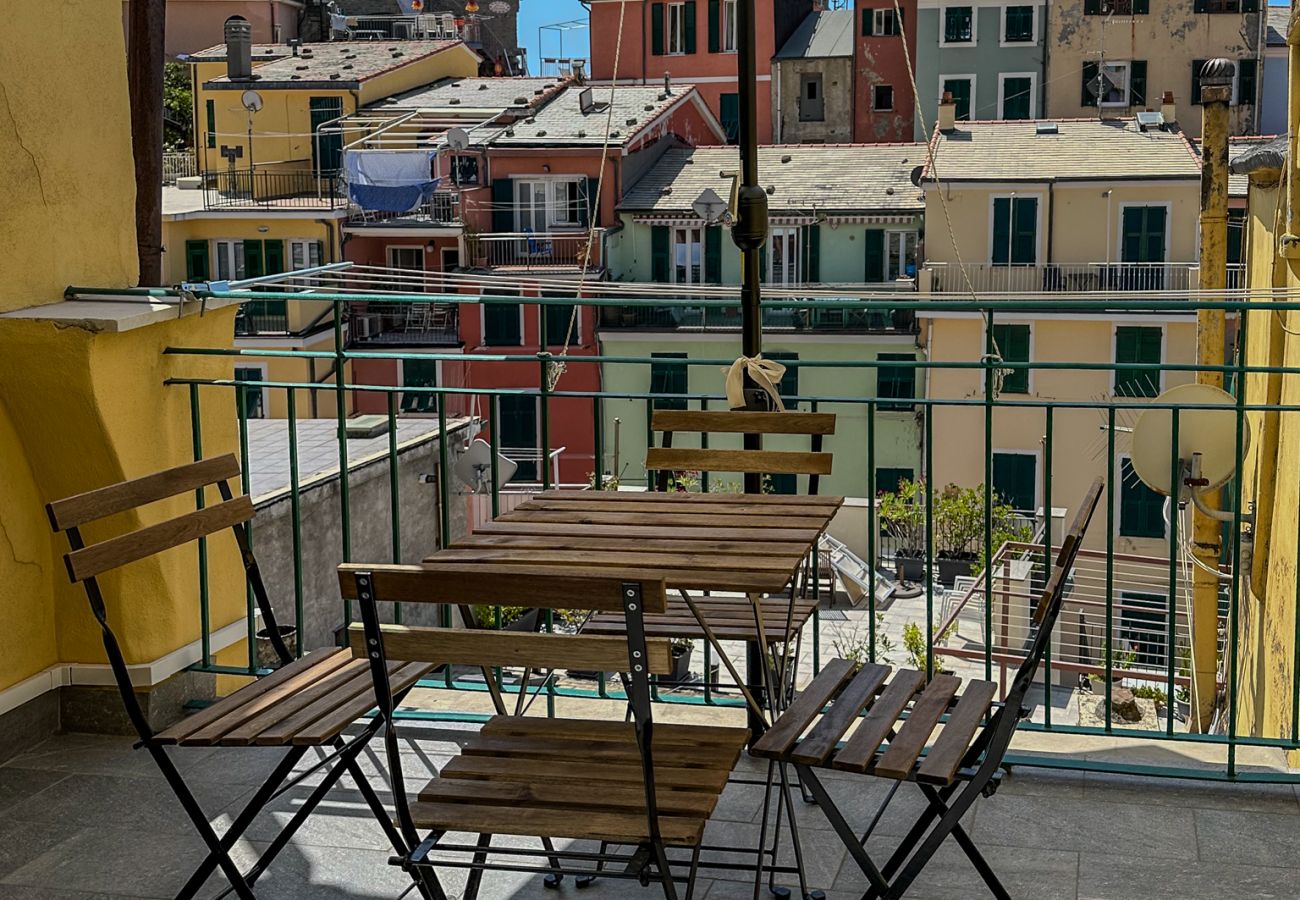 Appartamento a Vernazza - Ca´ Bea Apartment with AC and Terrace