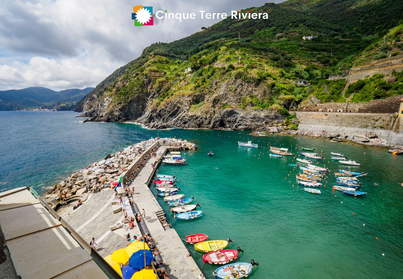 Ferienwohnung in Vernazza - Casa Teresa with AC and Sea View Balcony