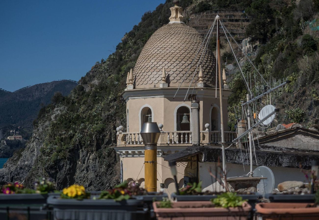 Studio in Vernazza - La Torretta dei Merli Studio with Unique Views