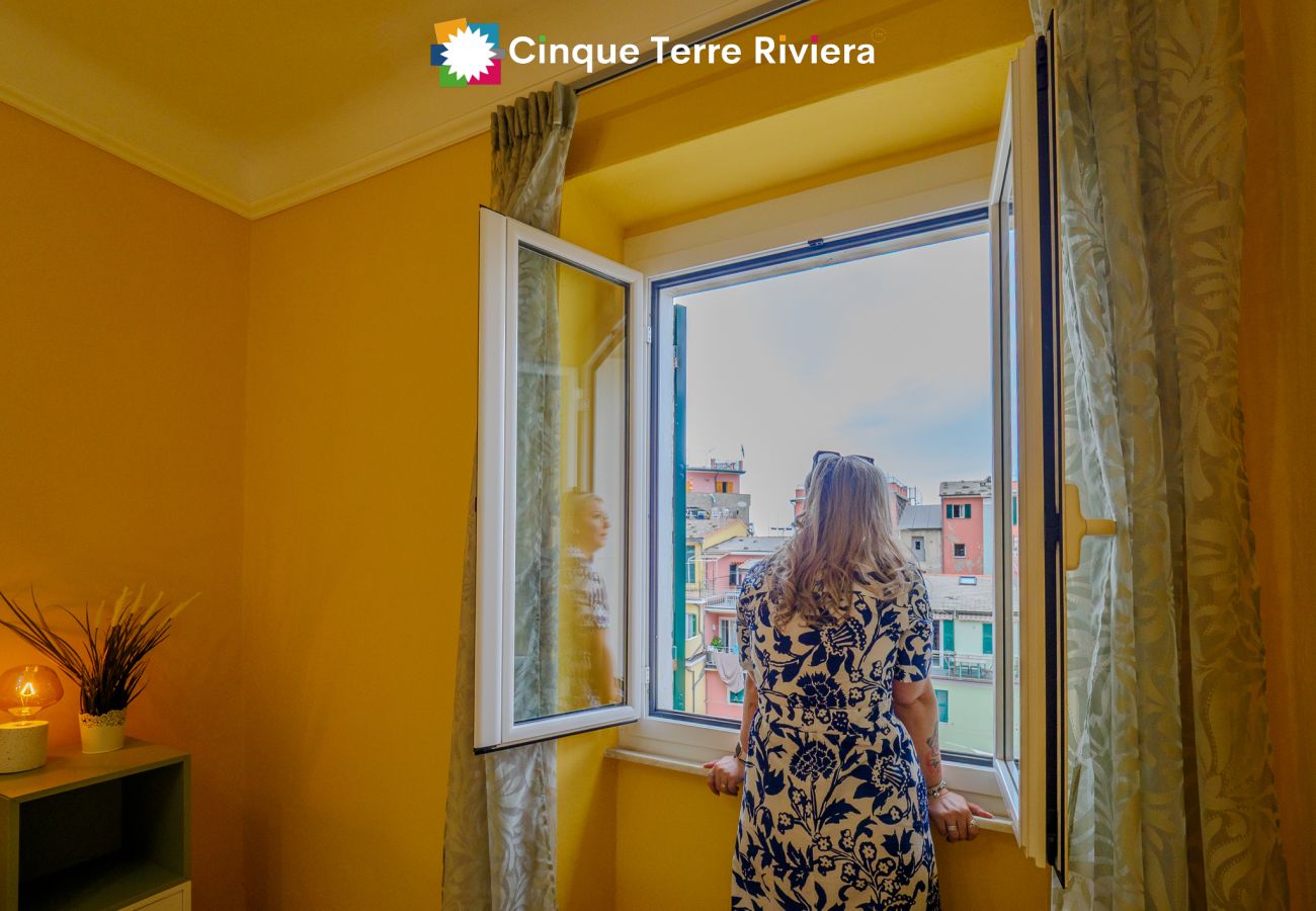 Ferienwohnung in Vernazza - Ca´ Bea Apartment with AC and Terrace