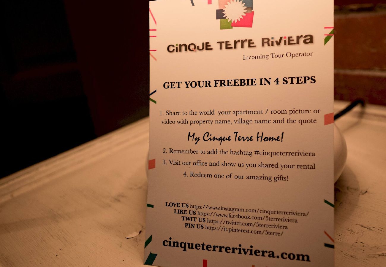 Ferienwohnung in Vernazza - La Casa di Eio Traditional Apartment