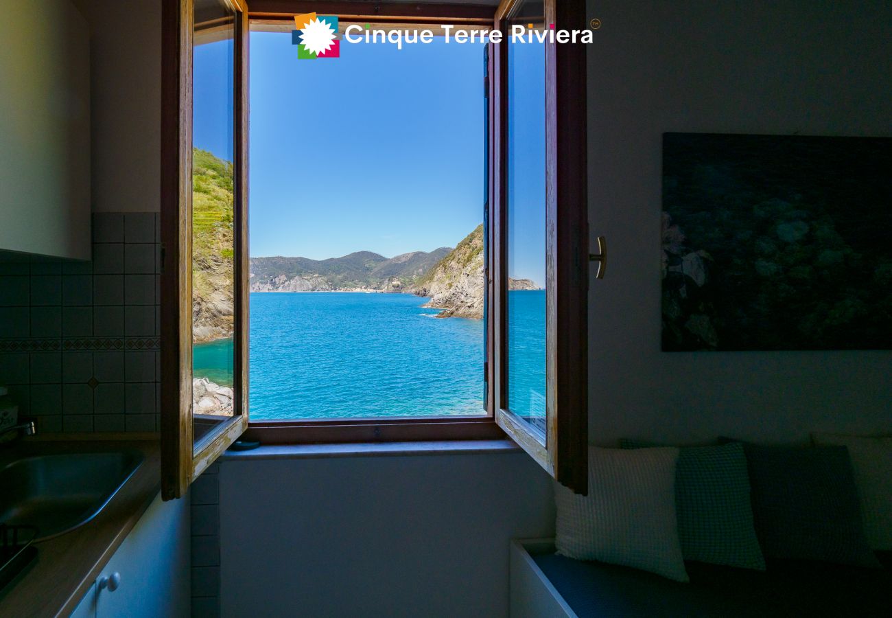 Apartment in Vernazza - Casa Teresa with AC and Sea View Balcony