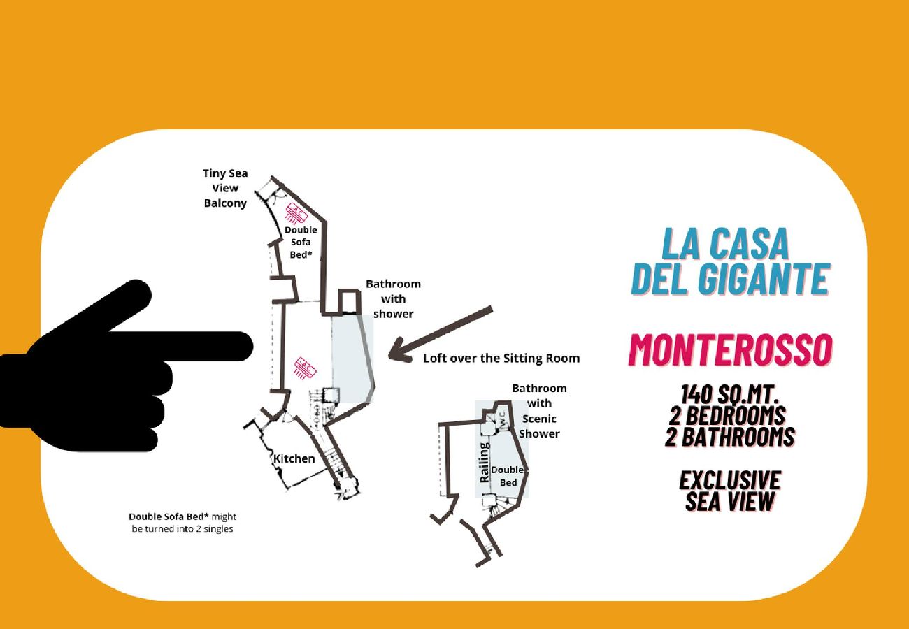 Apartment in Monterosso al Mare - La Casa del Gigante Luxury Collection