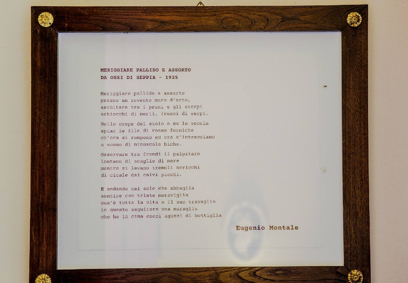 Apartment in Monterosso al Mare - Villa Montale Historical Apartment I Limoni