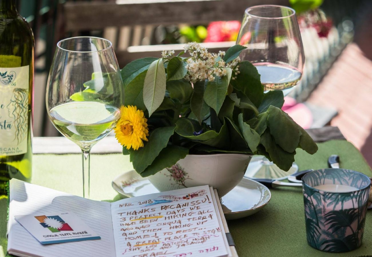 Apartment in Vernazza - Recanissu Apartment with Balcony & AC