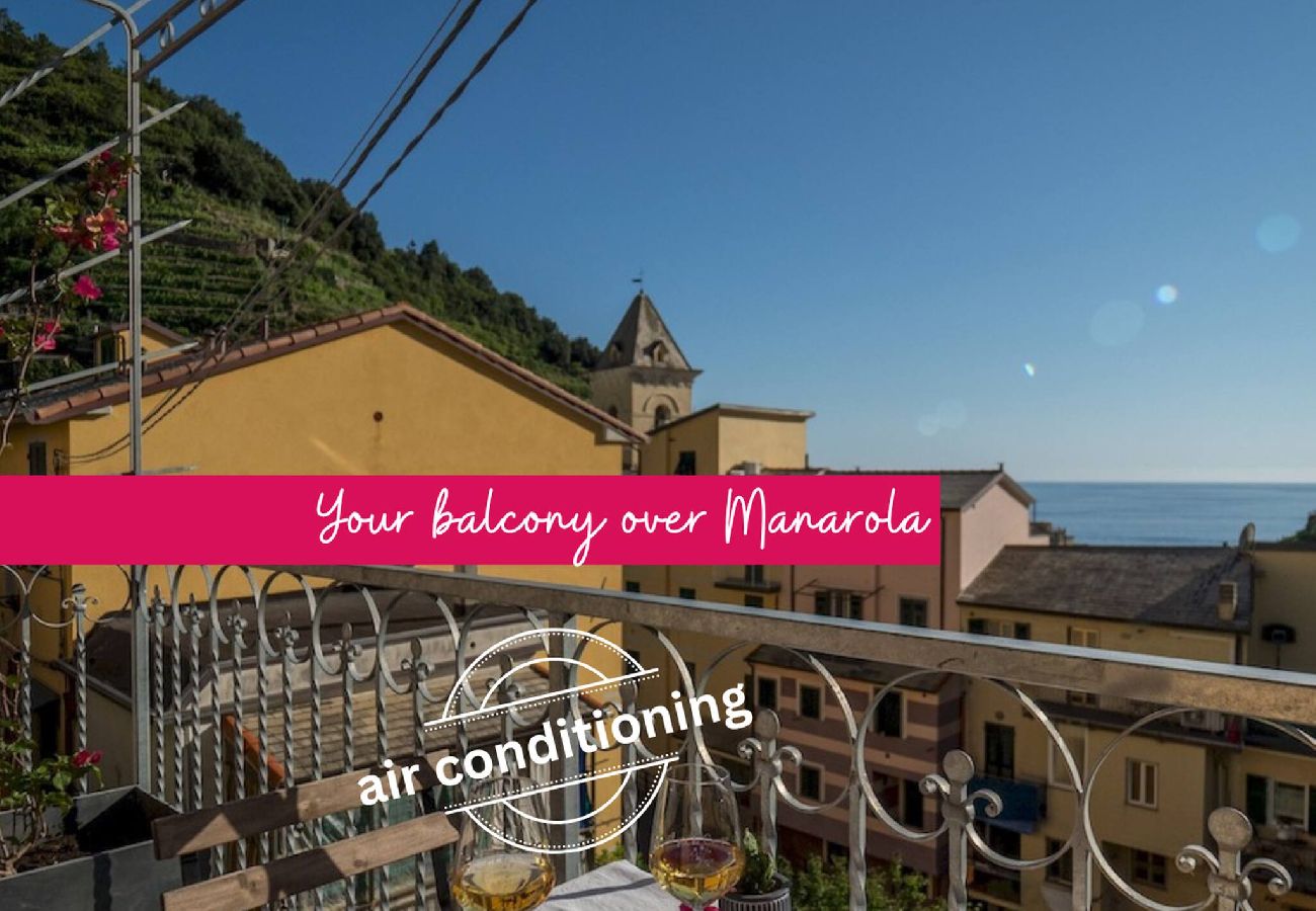 House in Manarola - Liersena Sea View Mini Villa with AC
