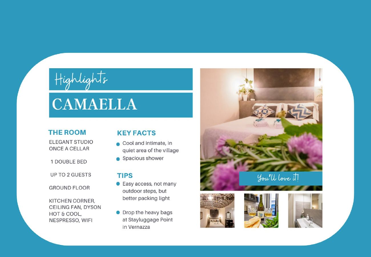 Estudio en Vernazza - Camaella Luxury Studio