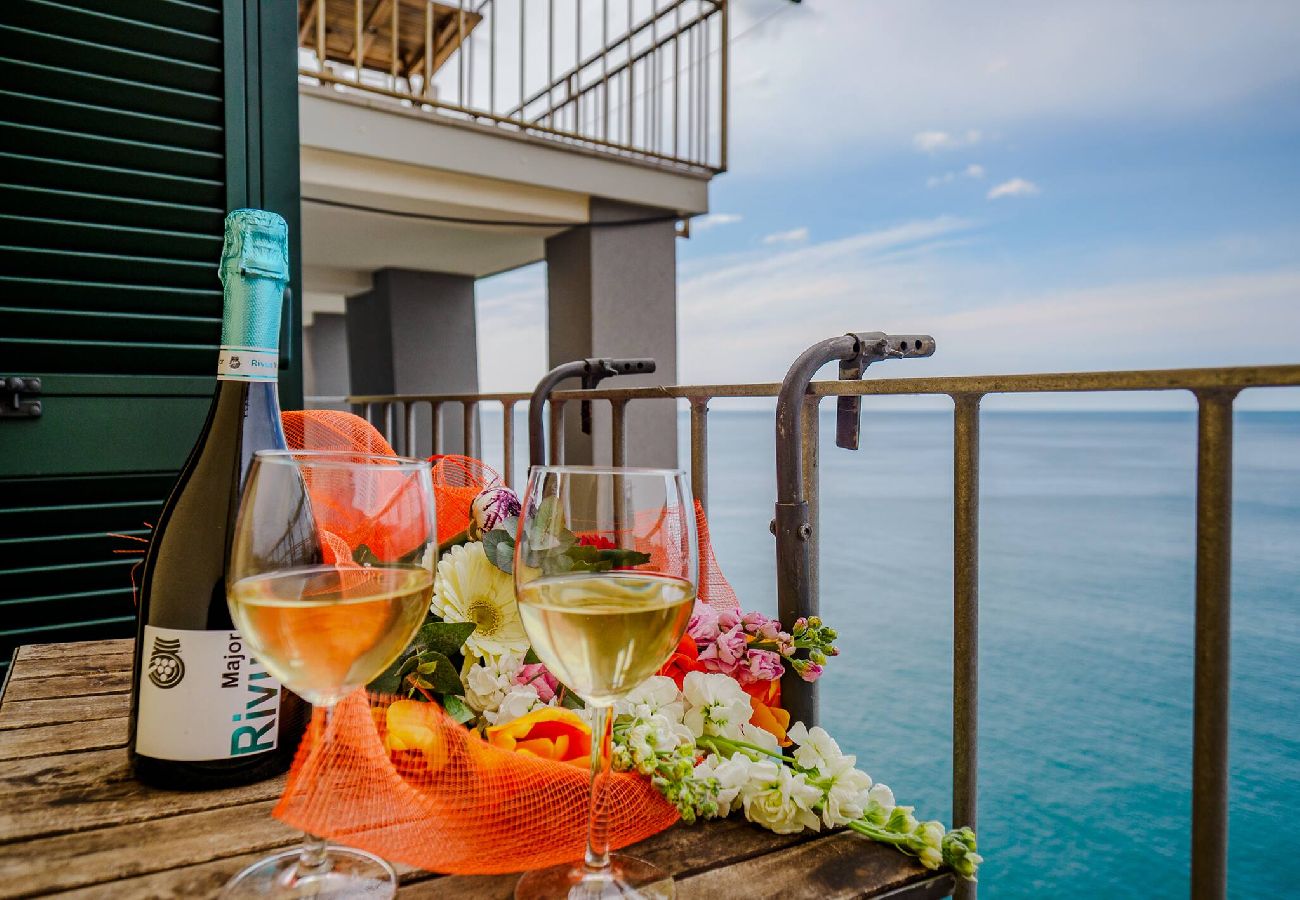 Apartamento en Manarola - Il Baluardo Sea View Apartment on the Cliff