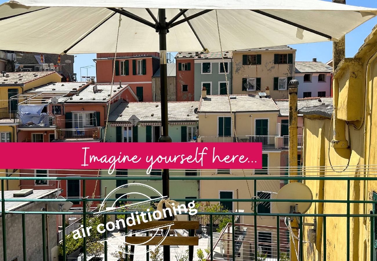 Apartamento en Vernazza - Ca´ Bea Apartment with AC and Terrace