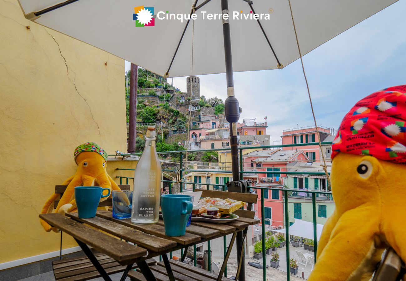 Apartamento en Vernazza - Ca´ Bea Apartment with AC and Terrace