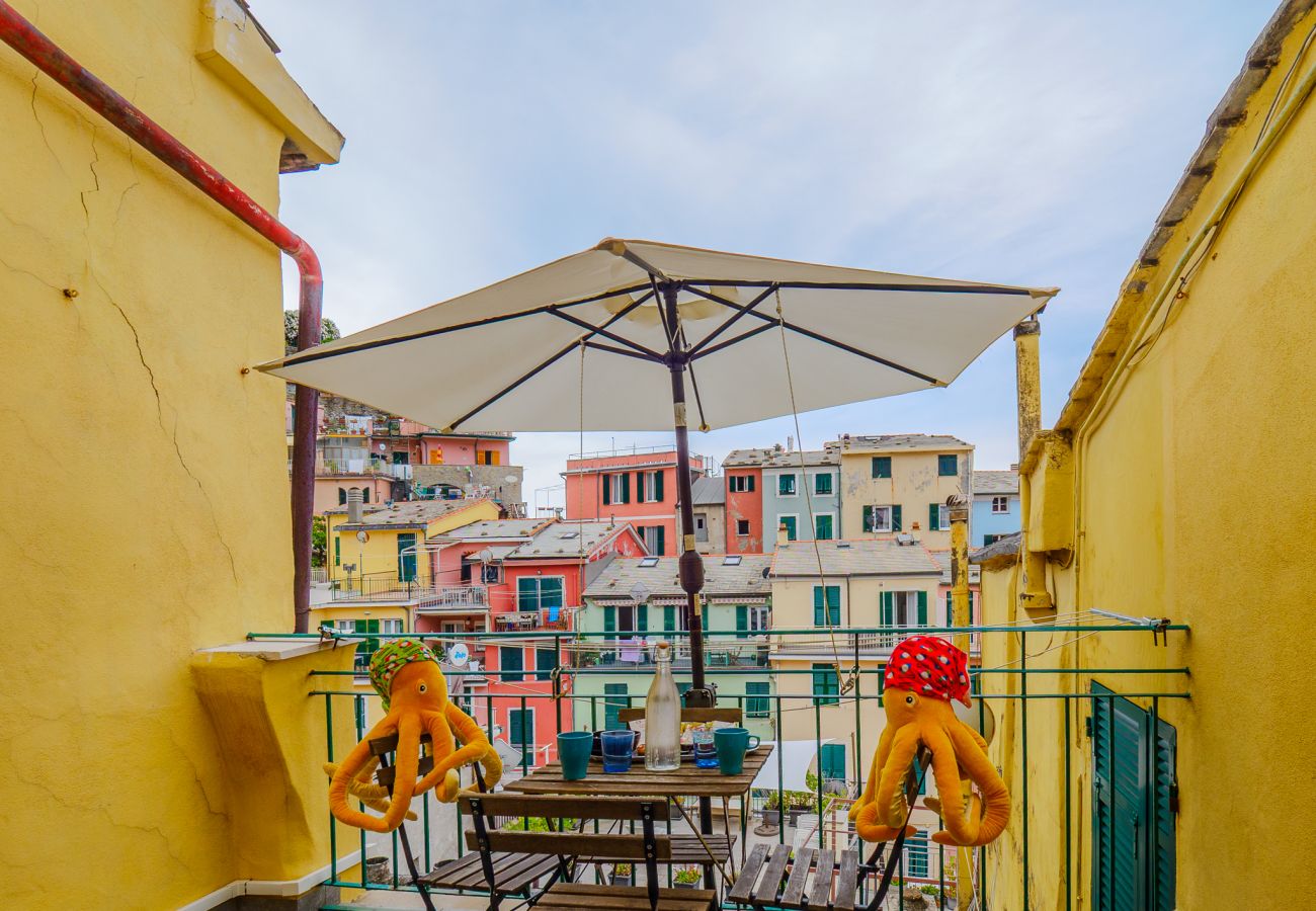 Apartamento en Vernazza - Ca´ Bea Apartment with AC and Terrace