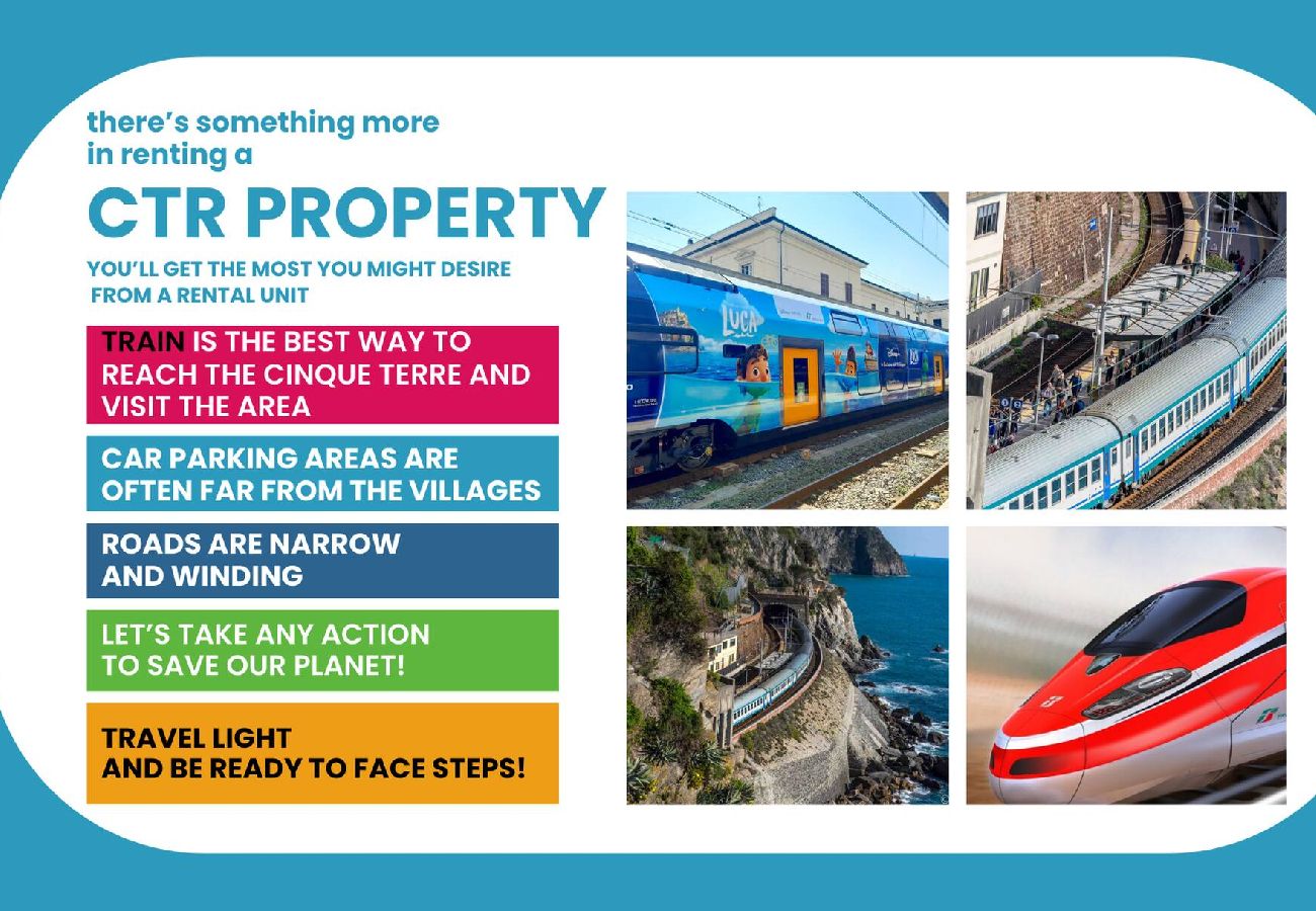 Apartamento en Monterosso al Mare - Picabon Quiet Apartment with AC & Balcony