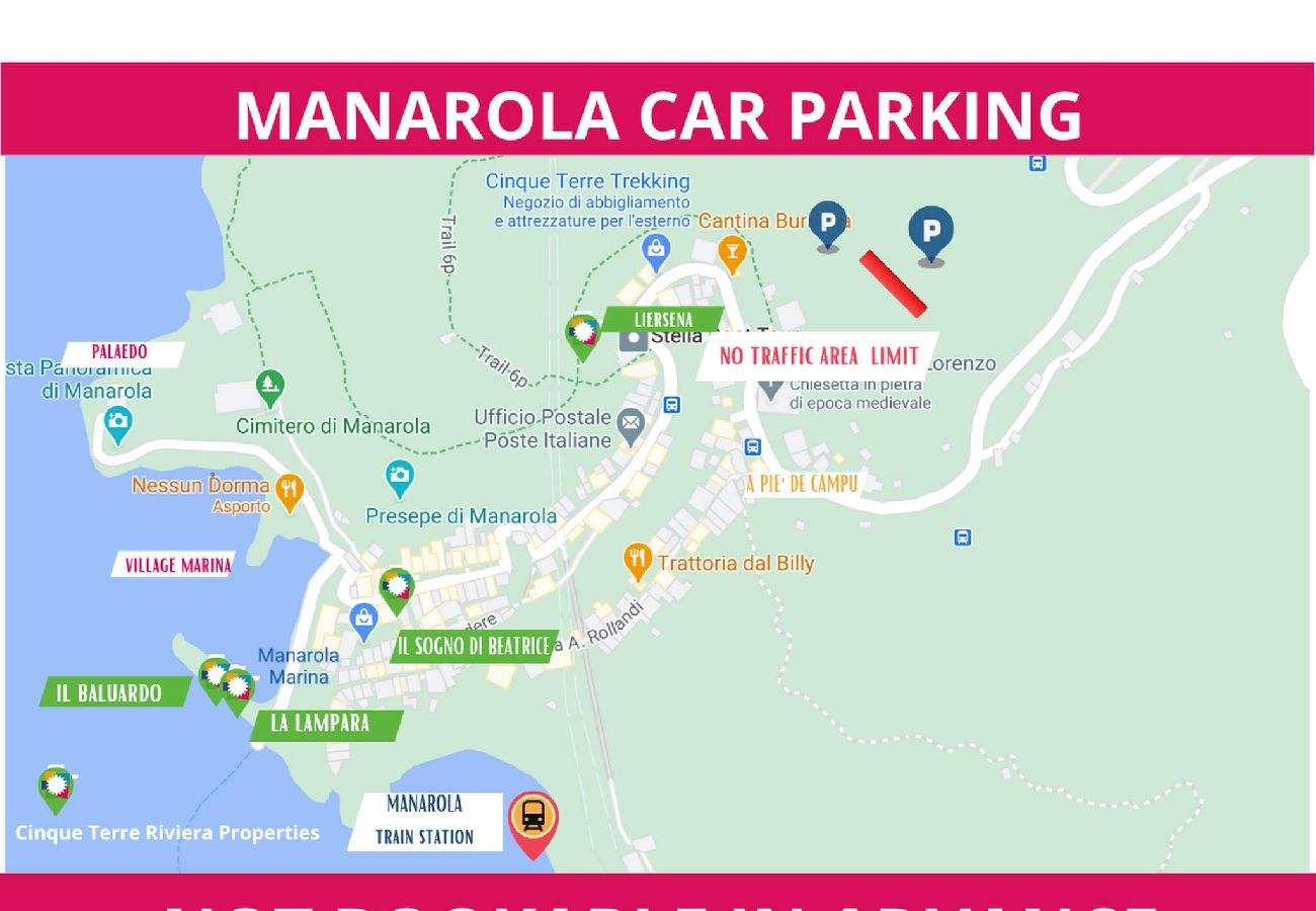 Casa en Manarola - Liersena Sea View Mini Villa with AC