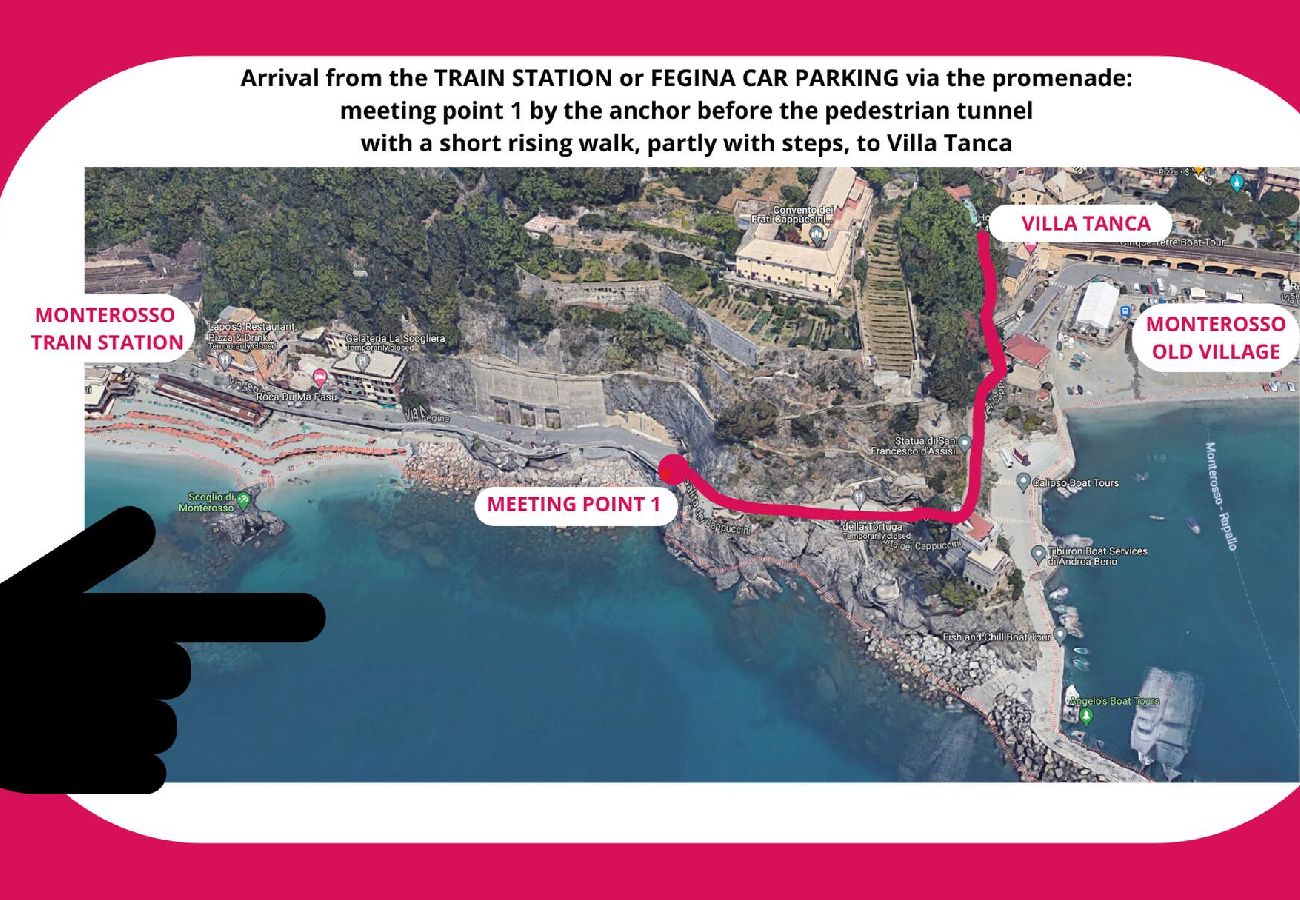 Villa à Monterosso al Mare - Villa Tanca with AC, Terrace & Views