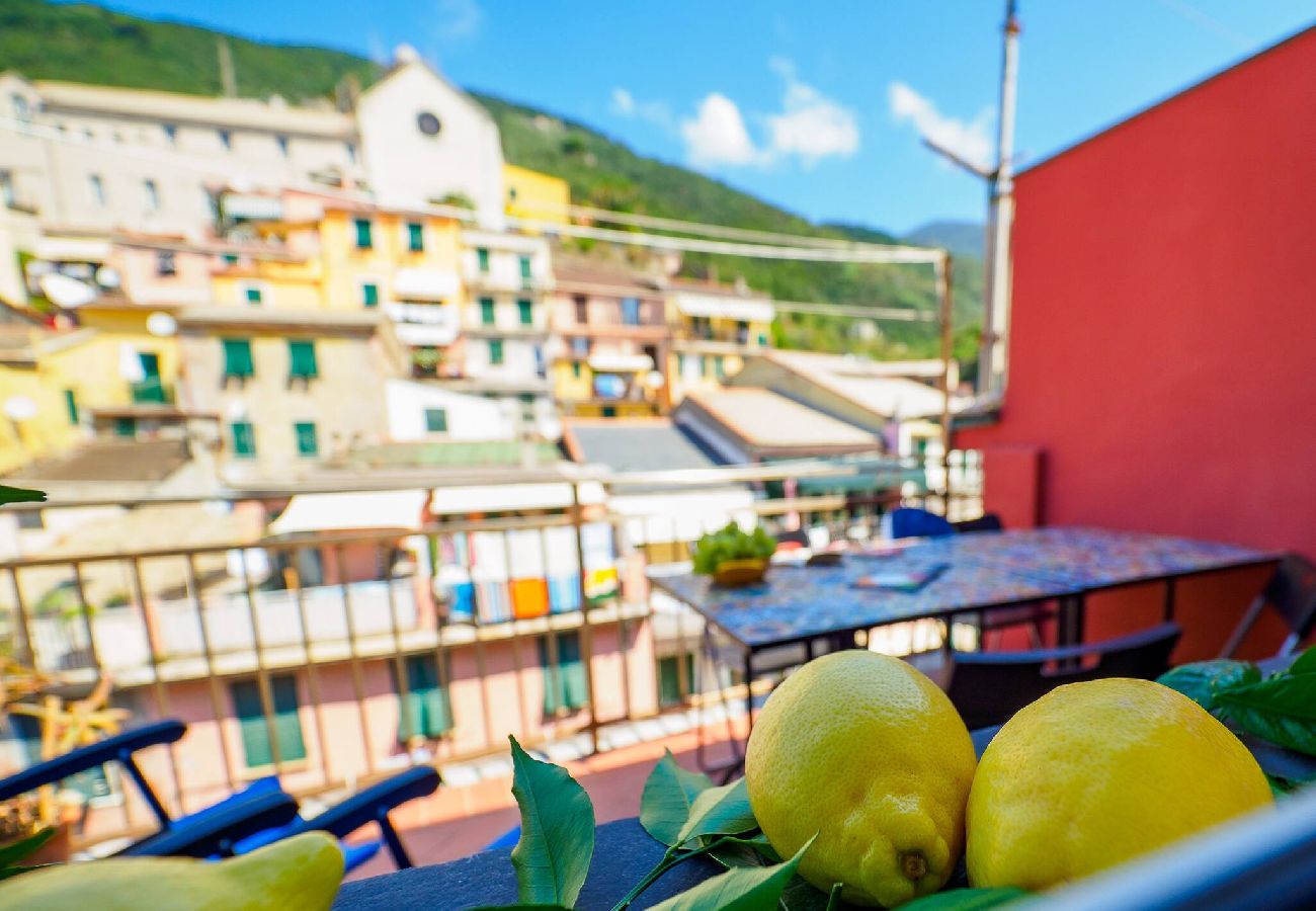 Appartement à Vernazza - La Maison de la Mer with Terrace and AC