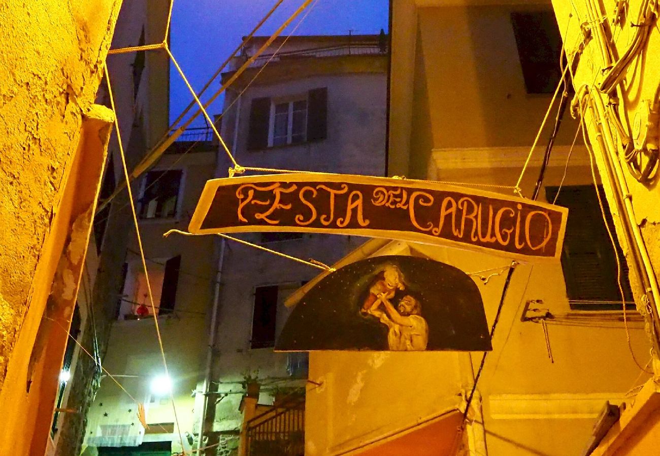 Appartement à Vernazza - Ventu De Ma First Floor Studio with AC