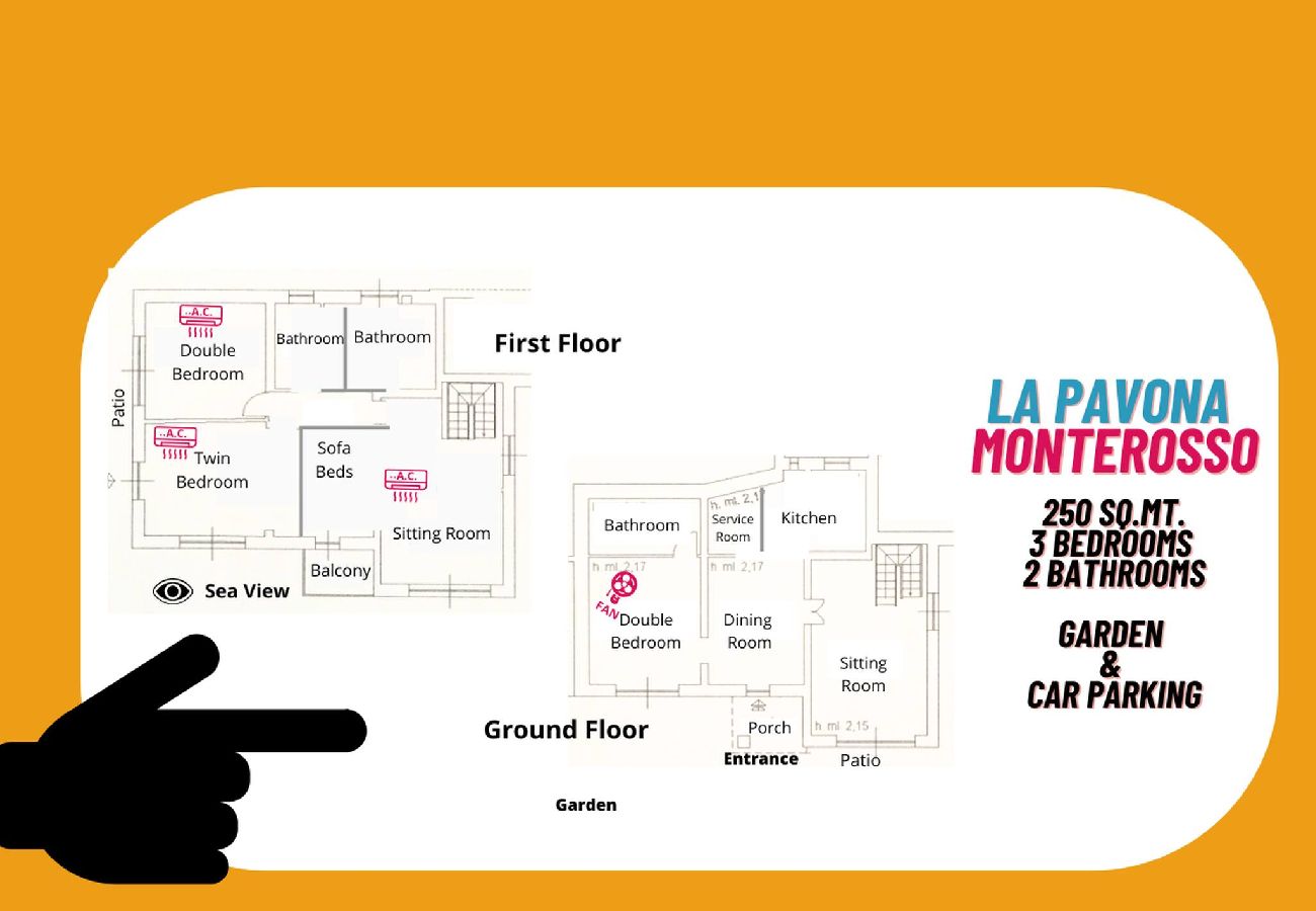 Appartement à Monterosso al Mare - Villa La Pavona Luxury Collection