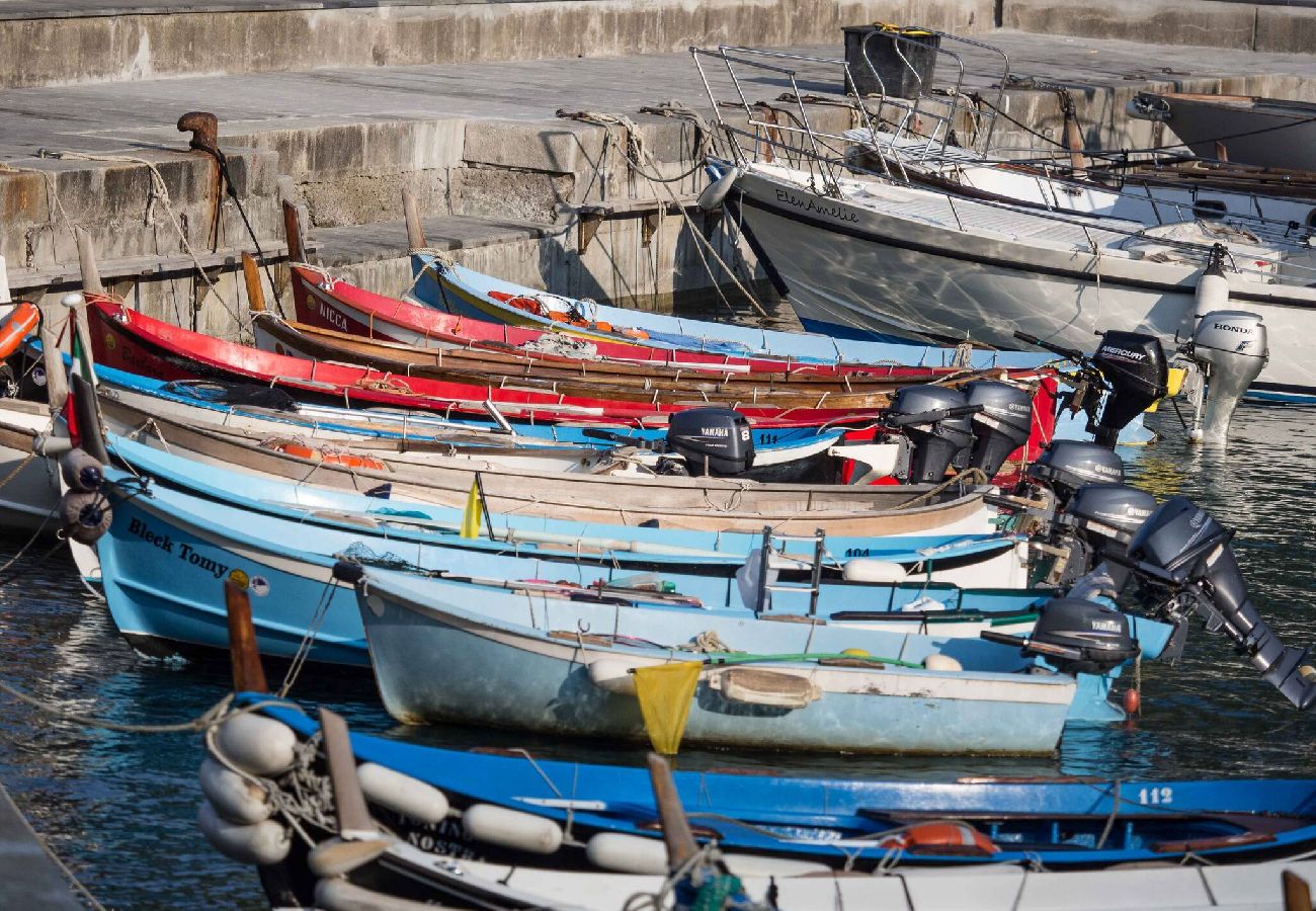 Appartement à Vernazza - Ventegà Sea View Apartment with Balcony