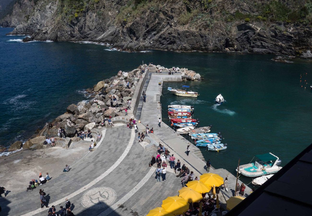 Appartement à Vernazza - Ventegà Sea View Apartment with Balcony