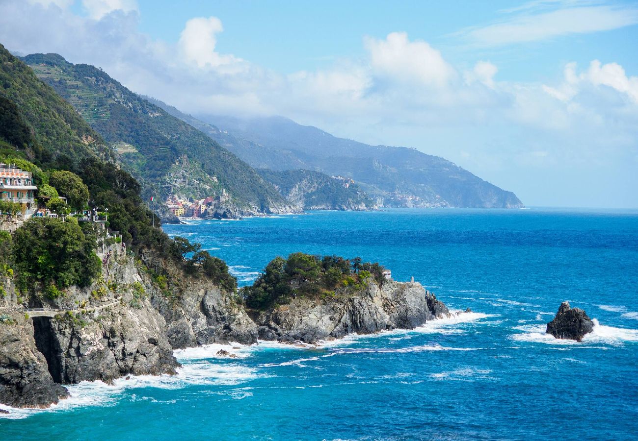 Villa em Monterosso al Mare - Villa Tanca with AC, Terrace & Views