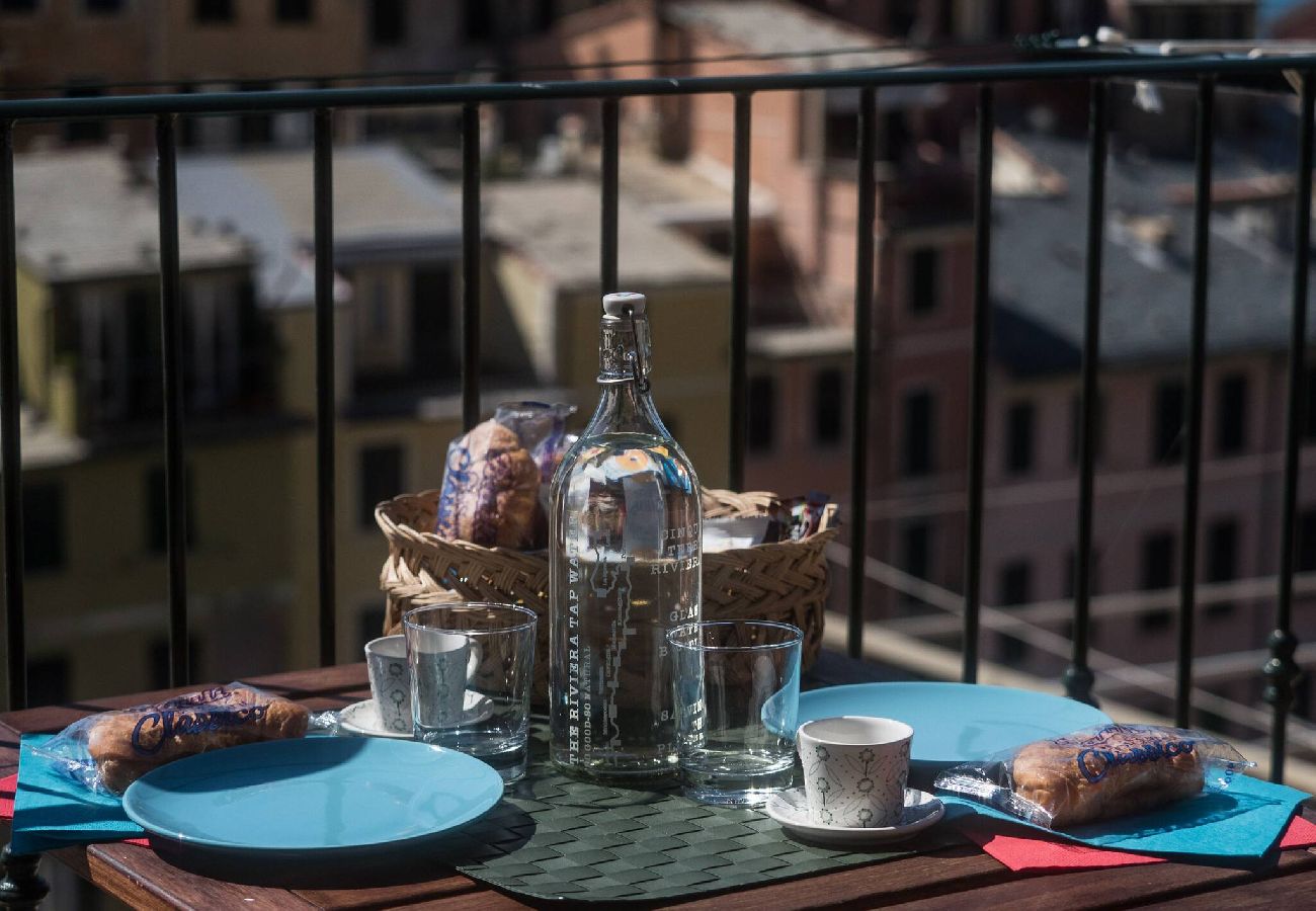 Estúdio em Vernazza - La Torretta dei Merli Studio with Unique Views