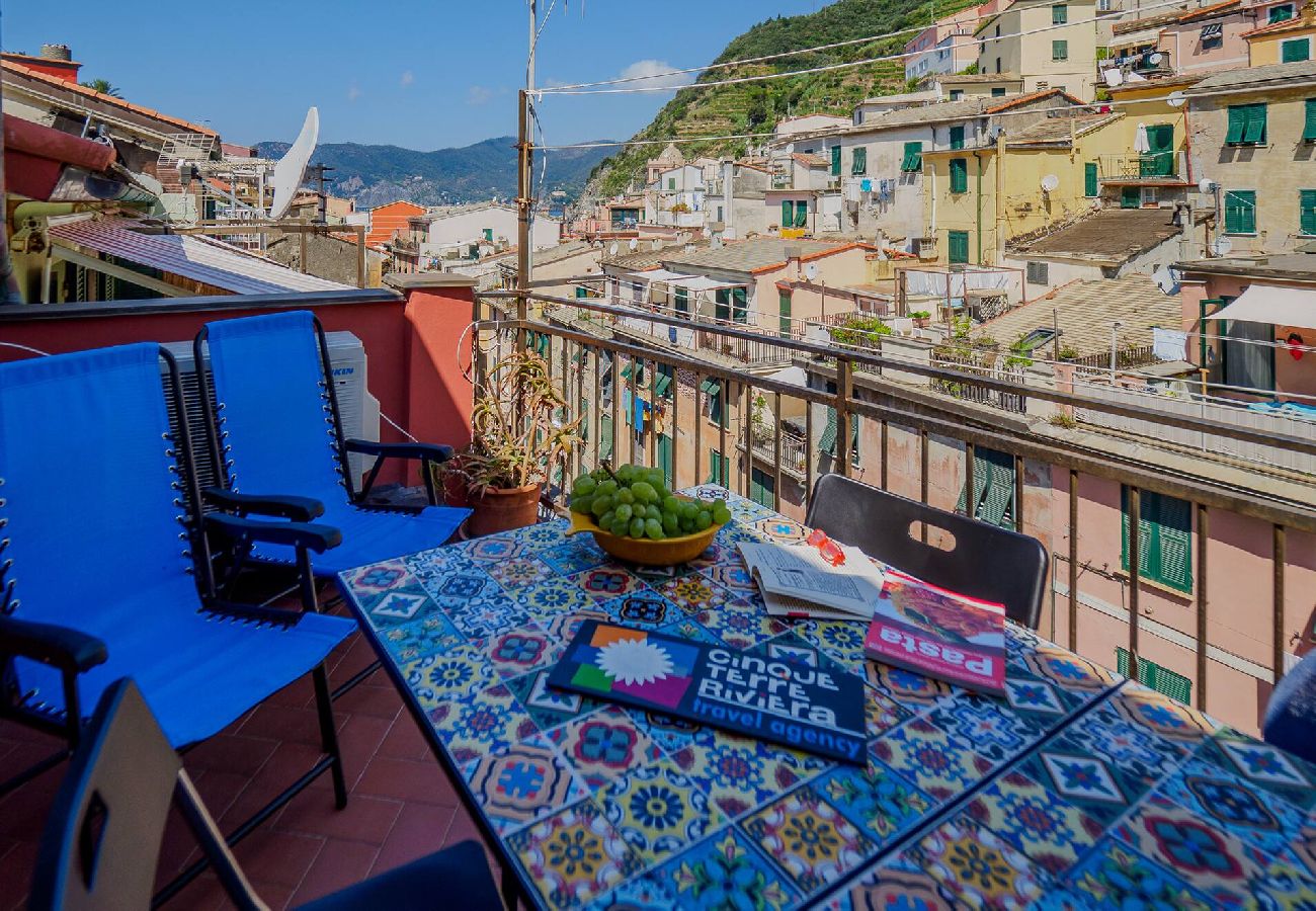 Apartamento em Vernazza - La Maison de la Mer with Terrace and AC