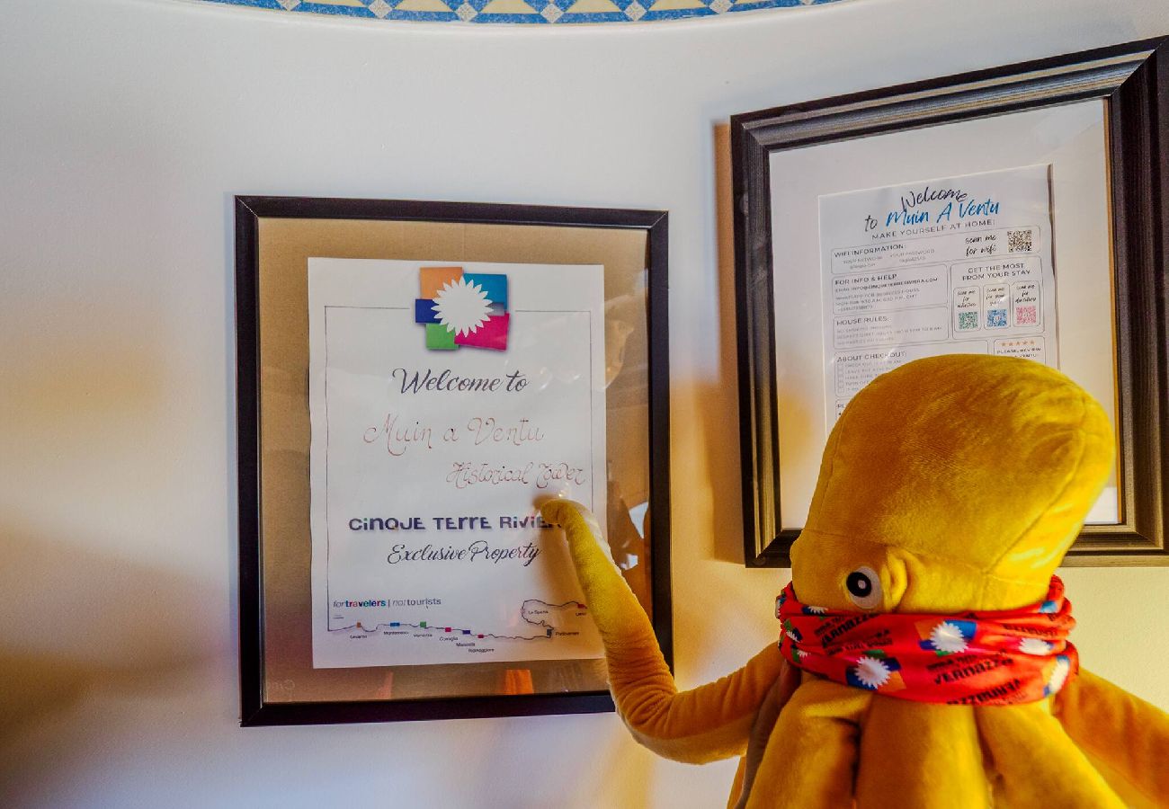 Casa em Vernazza - Muin a Ventu Historical Tower