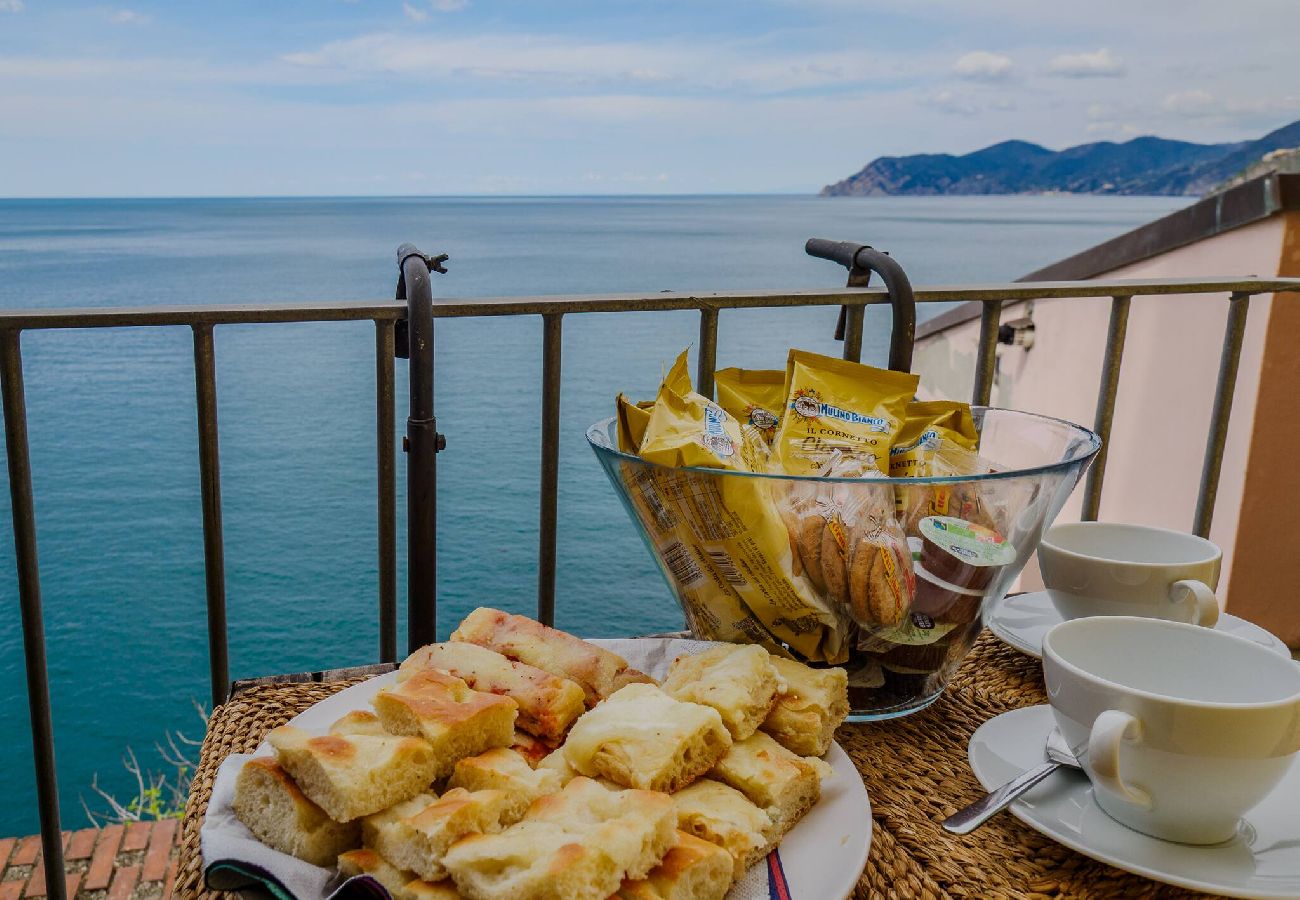 Apartamento em Manarola - Il Baluardo Sea View Apartment on the Cliff