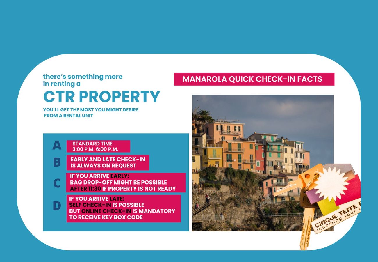 Casa em Manarola - Liersena Sea View Mini Villa with AC