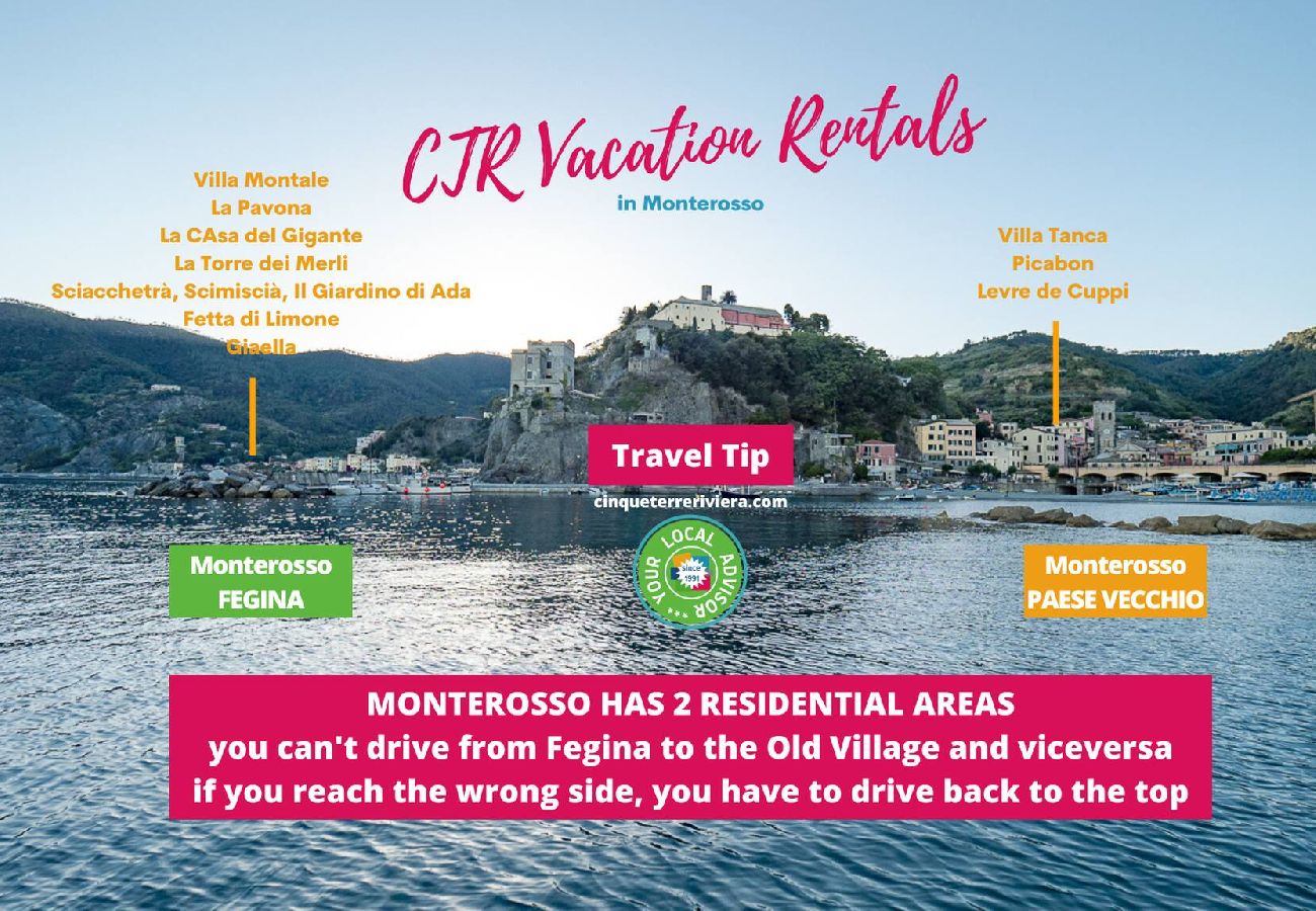 Apartamento em Monterosso al Mare - Scimiscià 2-bedroom Apartment with AC